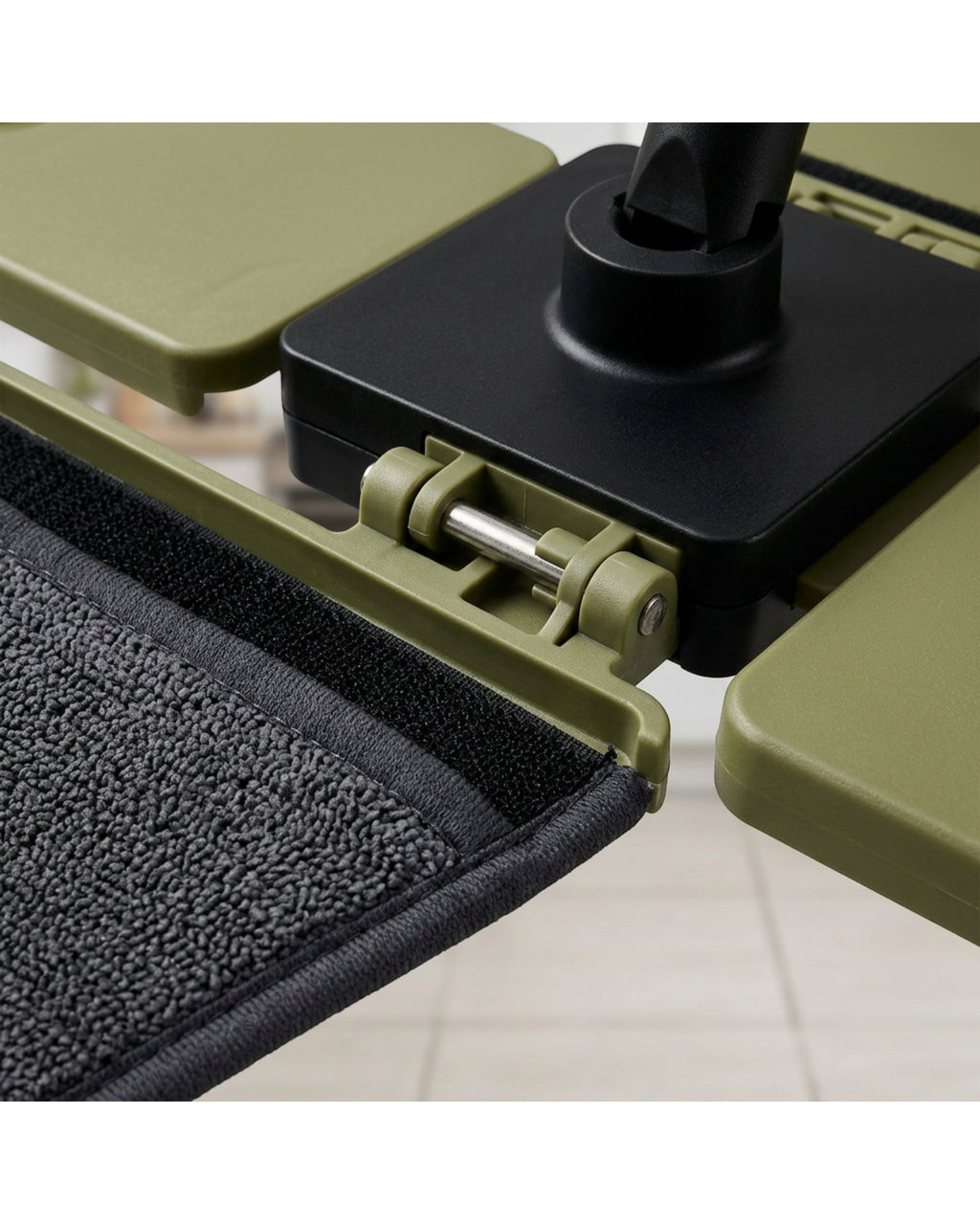 Sofn Four-Panel Folding Surround Mop 34 cm Olive - Detail view