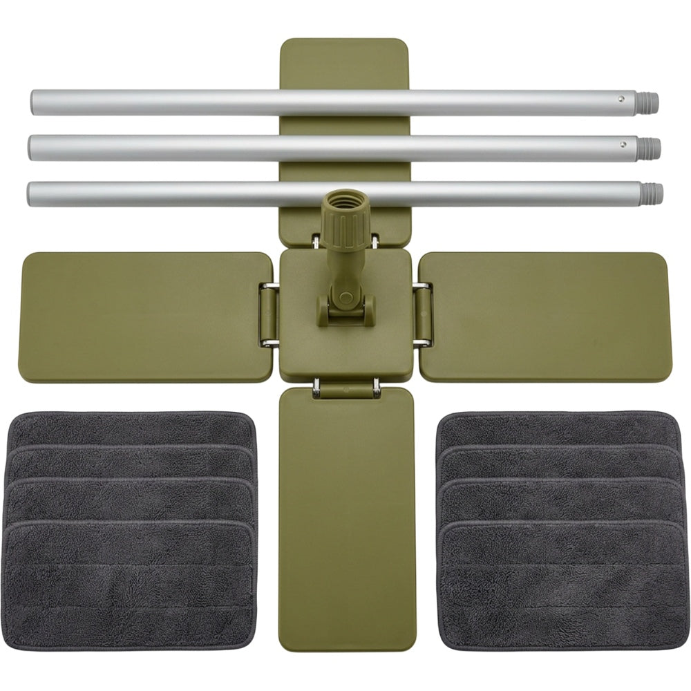 Sofn Four-Panel Folding Surround Mop 34 cm Olive - Product view
