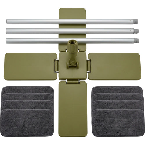Sofn Four-Panel Folding Surround Mop 34 cm Olive - Product view